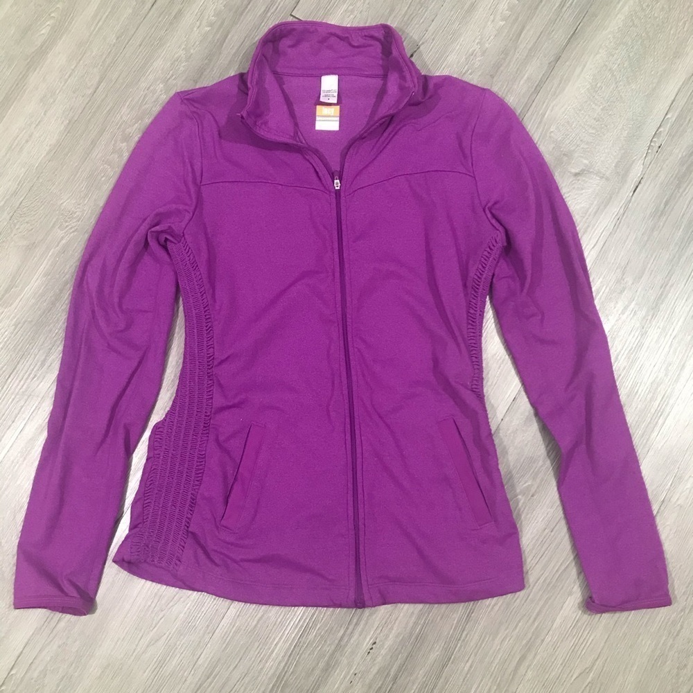 Lucy Purple Lucypowermax‎ zip front Jacket size S